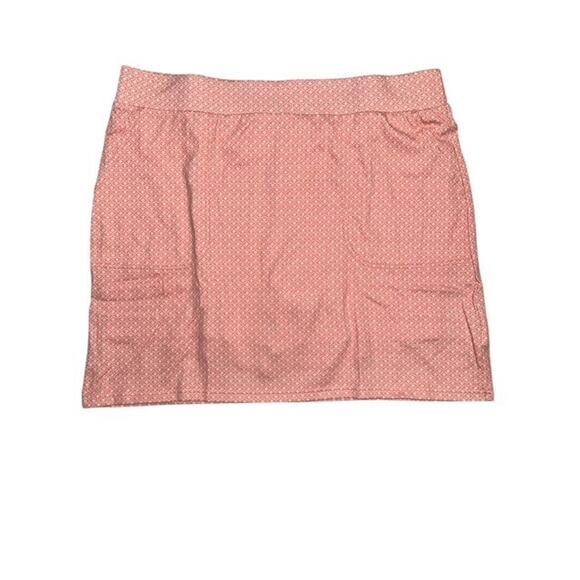 Croft & Barrow XL Skort Popular Orange Stretch Mid Rise Sporty Skirt with Shorts - Picture 1 of 6